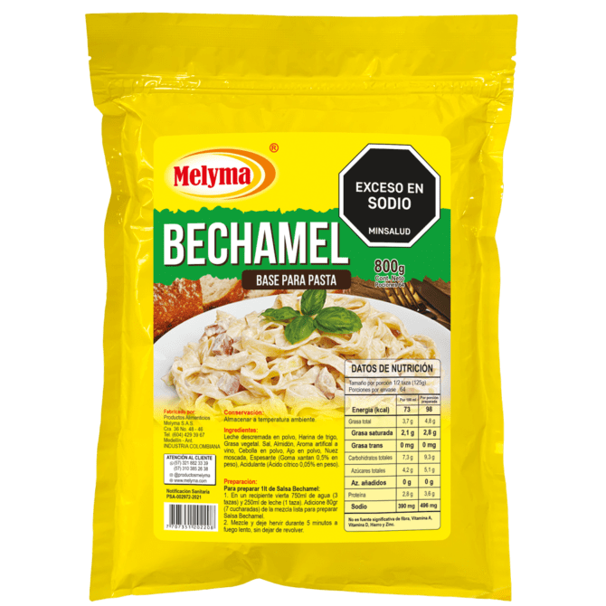 Salsa Bechamel x 800 g