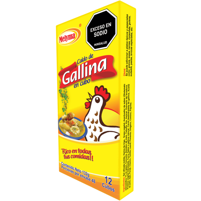 Caldo de Gallina 12 cubos x 24 uds