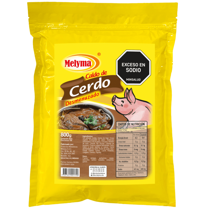 Caldo de Cerdo x 800  g