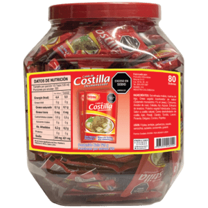 Caldo de Costilla 9 g x 80  Sobres x 720 g