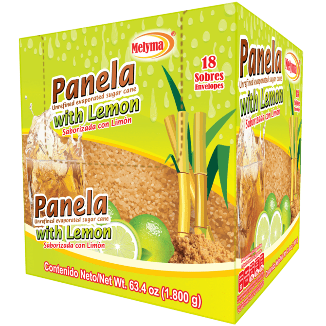 Panela Saborizada con Limón x 100 g x 18 uds