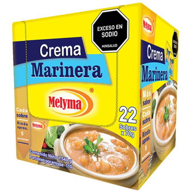 Crema Marinera 70 g x 22 sobres x 1540 g